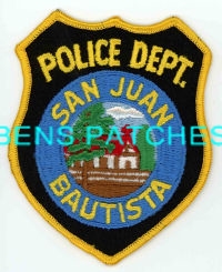CALIFORNIA,SAN JUAN BAUTISTA POLICE 1